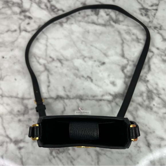 Tory Burch Britten Phone Crossbody In Black - Picture 5 of 8